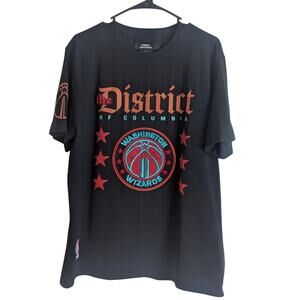 NBA Men's Pro Standard Black Washington Wizards 2023 City Edition T- Men's Large